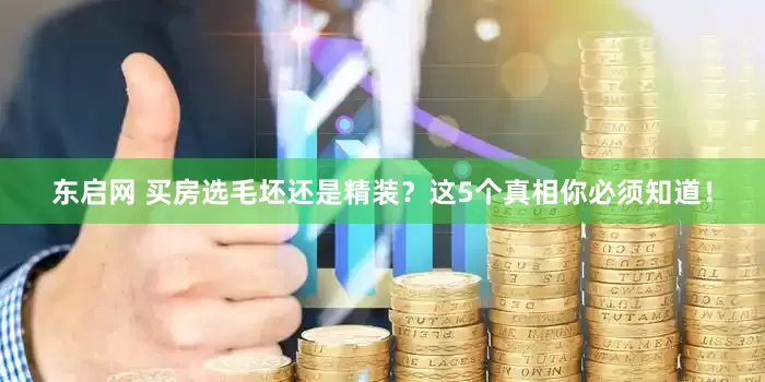 东启网 买房选毛坯还是精装？这5个真相你必须知道！